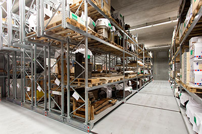 Museums Mobile Pallet Racking