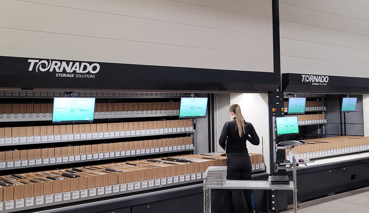 3StepIT & Constructor - Tornado Lagerautomat