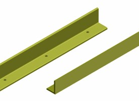 Gulvmonteret pallestop